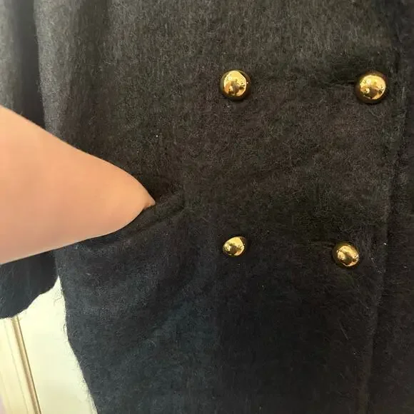 Vintage George David Fashions Women’s Double Breasted Pea Coat Size 10 USA Made - Picture 5 of 9